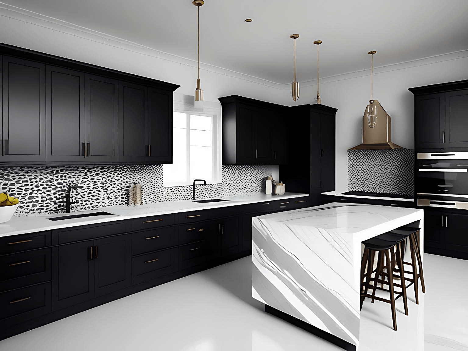 What Color Cabinets Go Well with Black Countertops