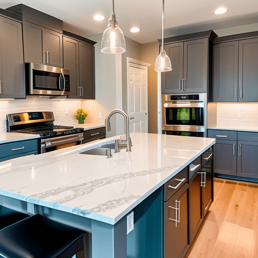 https://www.factoryplaza.com/wp-content/uploads/2023/04/Black-shaker-kitchen-cabinets-with-white-quartz-countertops-.png