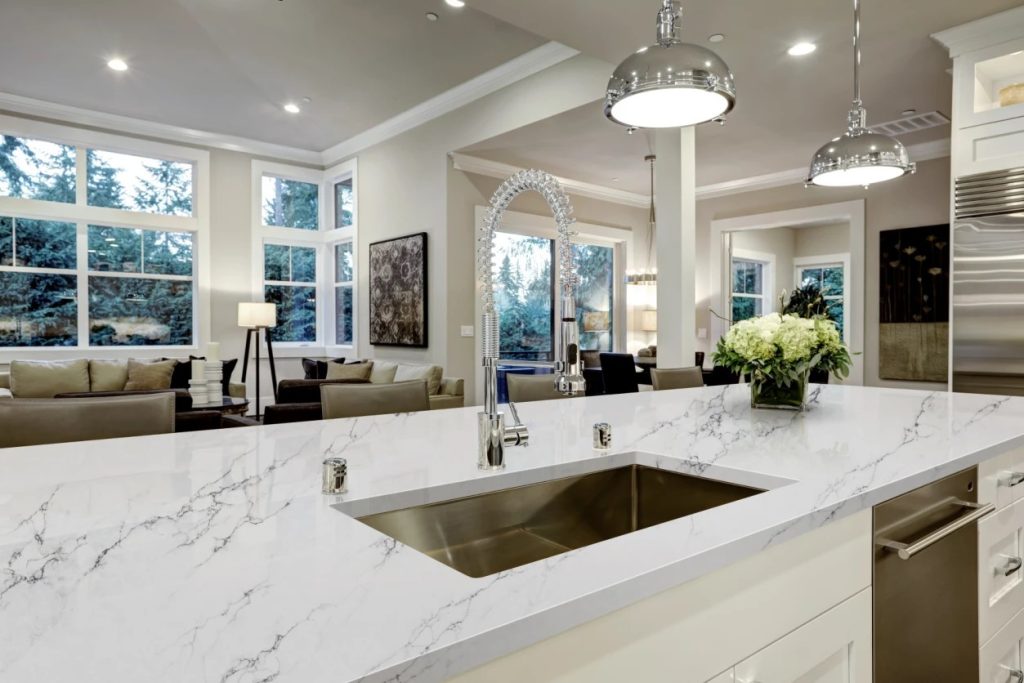 Upgrade Your Kitchen with the Latest Trend: Translucent Quartz Countertops 2 statuario supremo countertops