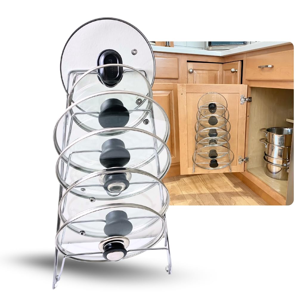 Cabinet Interior Organizers Lid Racks