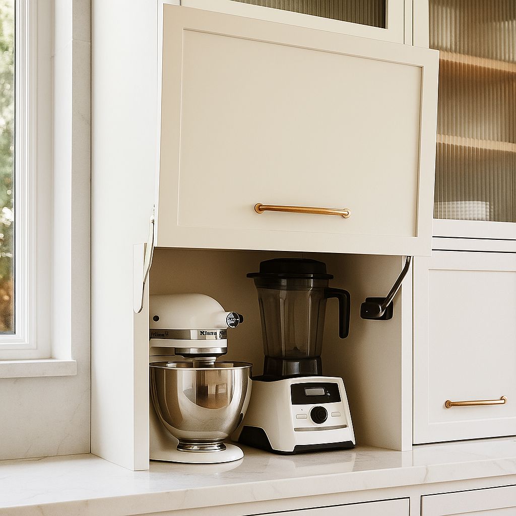 Hidden Appliance Garages