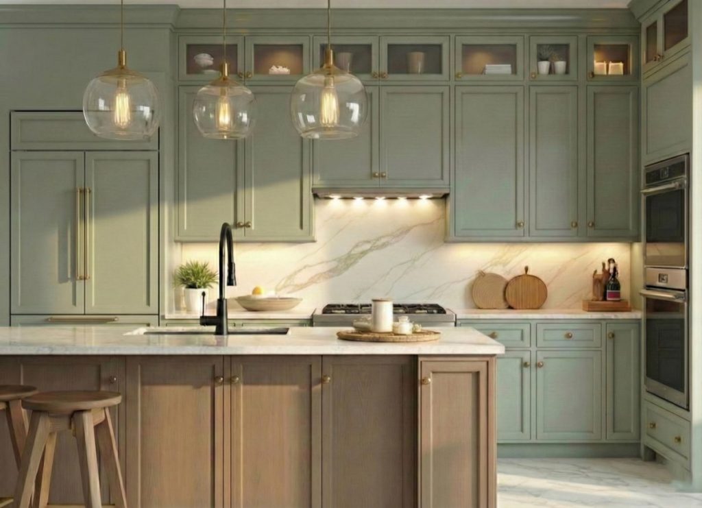 Custom kitchen cabinets