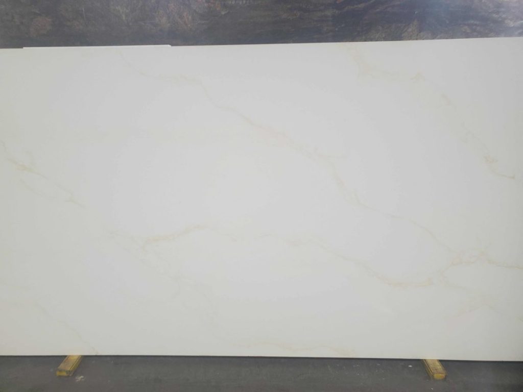 Calacatta Quartz Countertops Sale 2 Poaris Gold slab