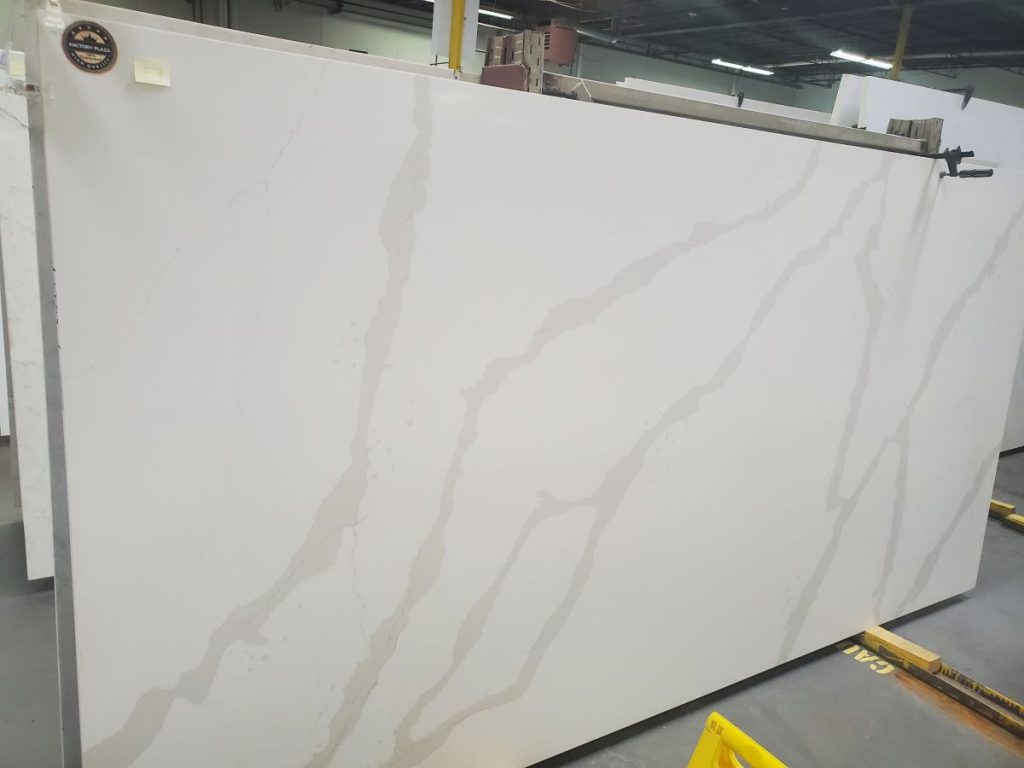 Calacatta Garnet slab