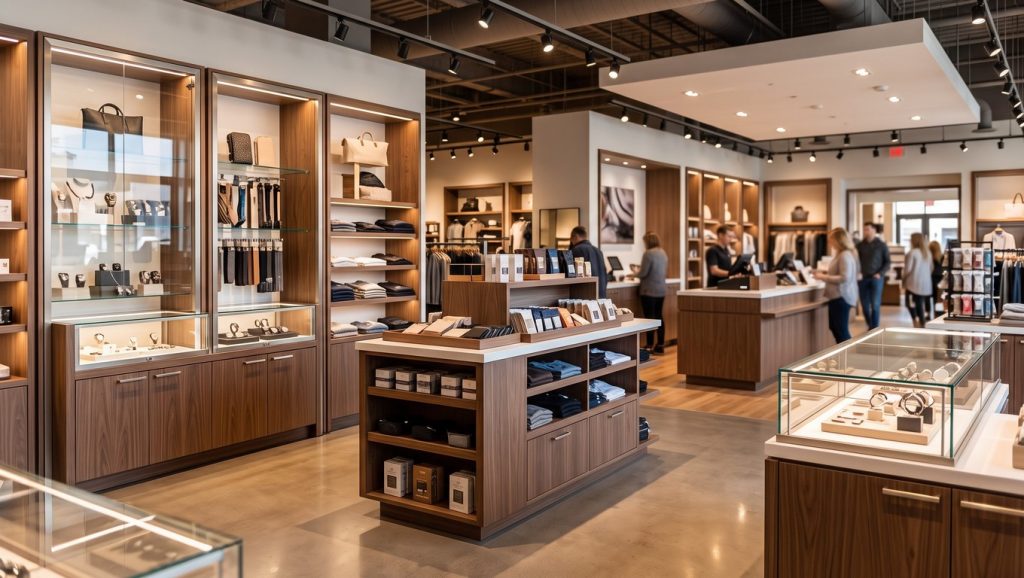 Custom retail display cabinets