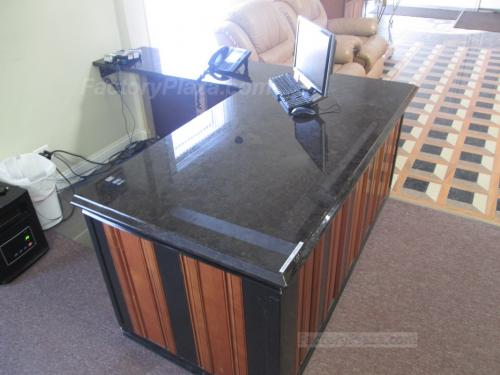 Antique Brown office desk top