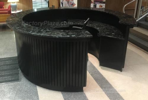 Blue Pearl lobby desks